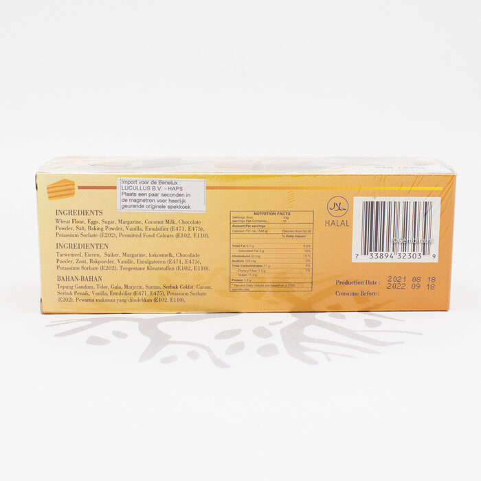 Morisca Spekkoek Coconut Chocolate 365gr Morisca