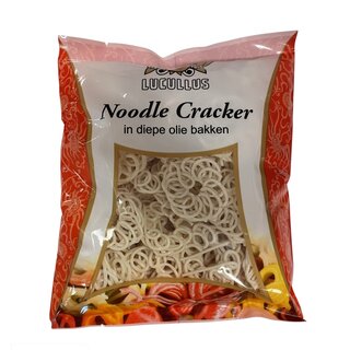 Lucullus Noodle Crackers, kroepoek mie, wit 250 gram