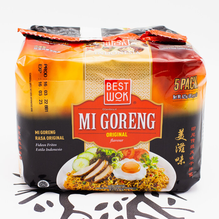 Best Wok Mi Goreng 5-pack Original Best Wok (5x80g)