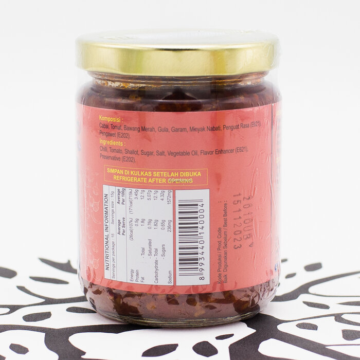 Cap Ibu sambal balado 220g cap ibu