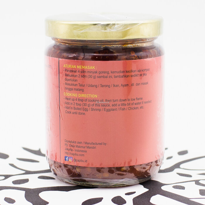 Cap Ibu Cap Ibu Sambal Balado - Padang Chili Sauce 220gr