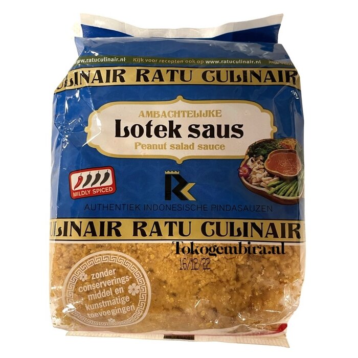 Lotek Peanut Sauce 400g Ratu Culinary