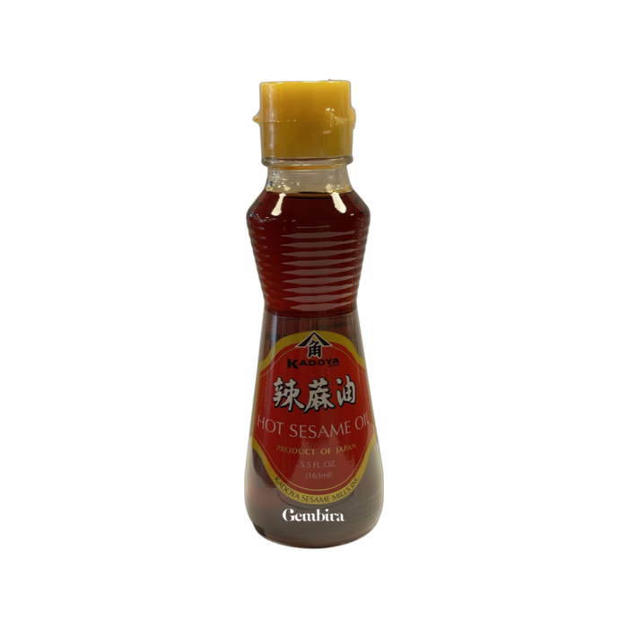 Kadoya Hot Sesame Oil 163ml La Yu
