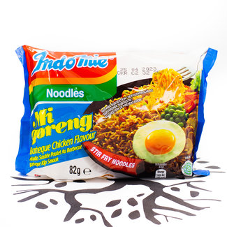 Indomie Indomie Mi Goreng Barbeque Chicken 82g - Export Indonesia