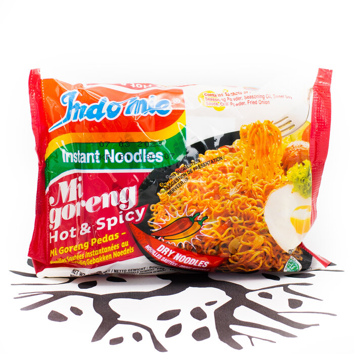 Indomie Indomie Mi Goreng Hot & Spicy Pedas 80g - Export Indonesia