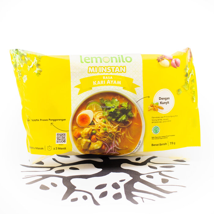 Lemonilo Lemonilo Kari Ayam Mi Instan 73g
