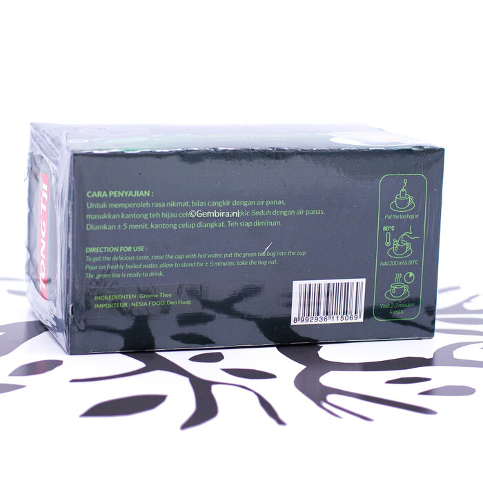 Tong Tji OUTLET Tong Tji green tea teh hijau - 25 tea bags THT APR 2024