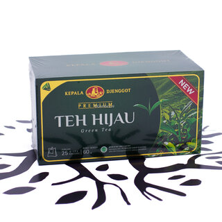 Kepala Djenggot Teh Hijau Green Tea 60gr Kepala Djenggot