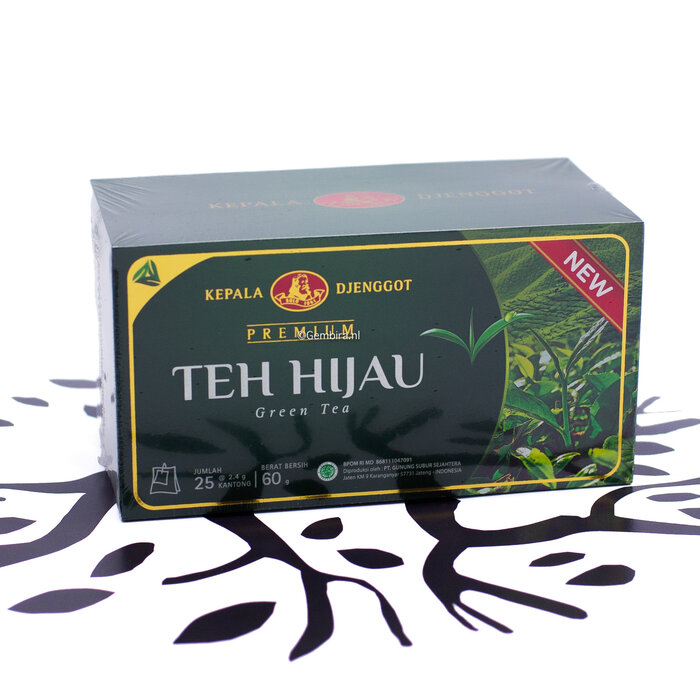 Kepala Djenggot Teh Hijau Green Tea 60gr Kepala Djenggot