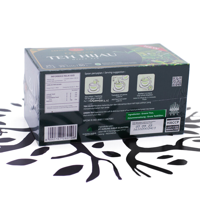 Kepala Djenggot Teh Hijau Green Tea 60gr Kepala Djenggot