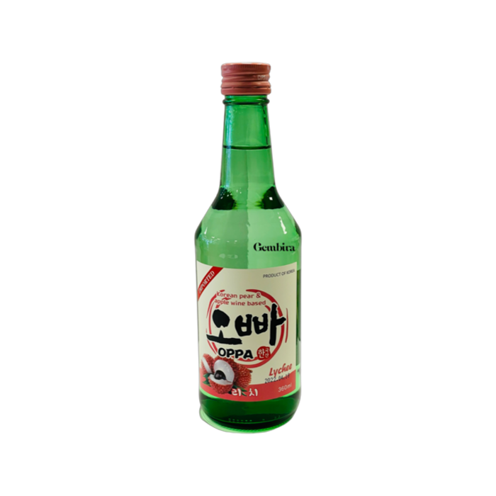 Soju Lychee Oppa 12% - 360ml