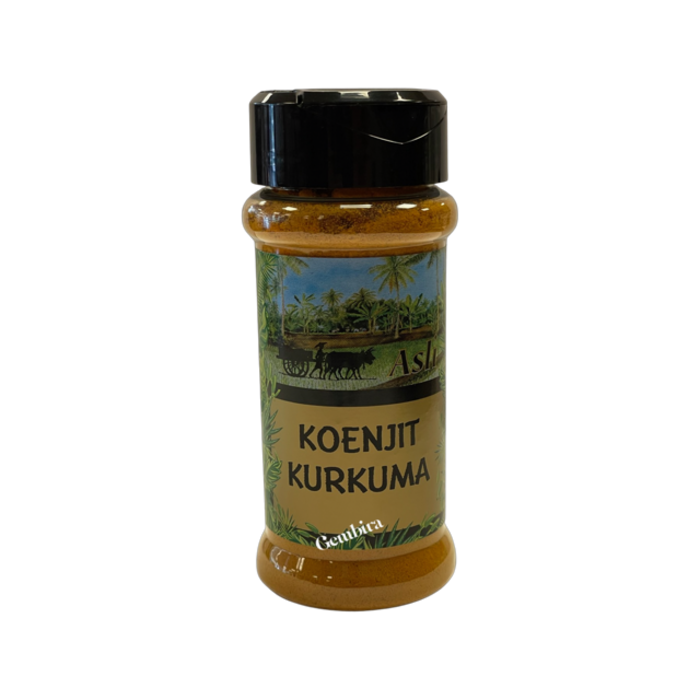 Koenjit Kurkuma gemalen Asli - flacon 50g