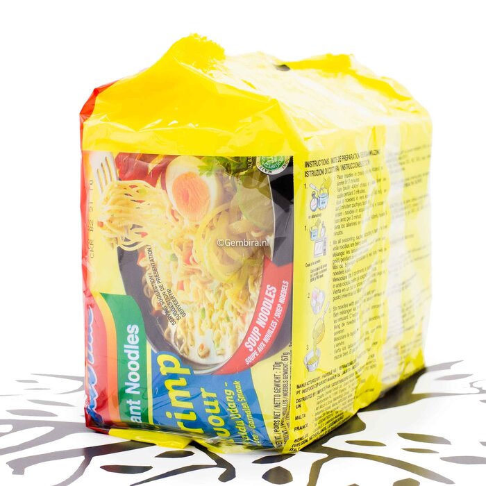 Indomie EU - Indomie Shrimp 8 x 5 packs 70g Instant Noodles