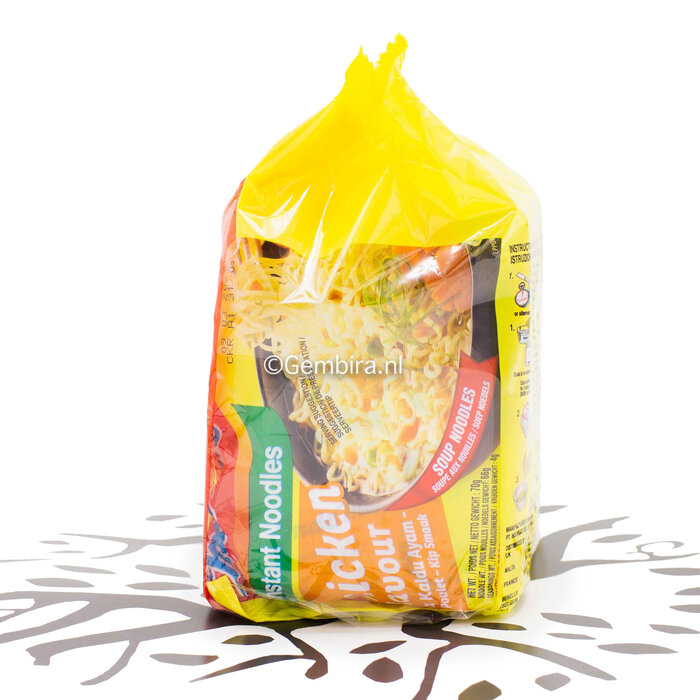 Indomie EU - Indomie Chicken 5 packs - 350g (70gx5) Instant Noodles