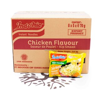 Indomie Indomie Chicken Flavour 40 stuks - Export Indonesia