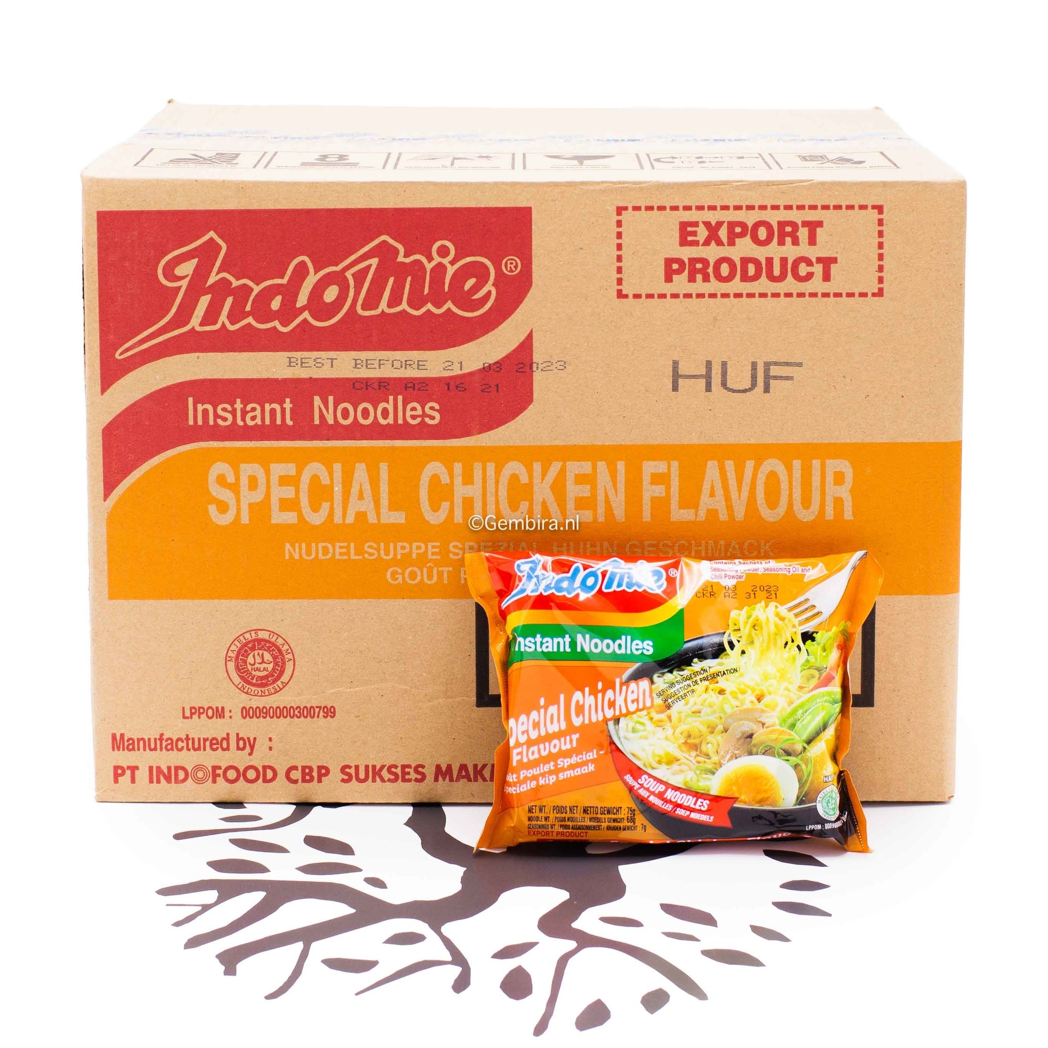 TokoGembira | Indomie Special Chicken 40pc box - Tokogembira.nl