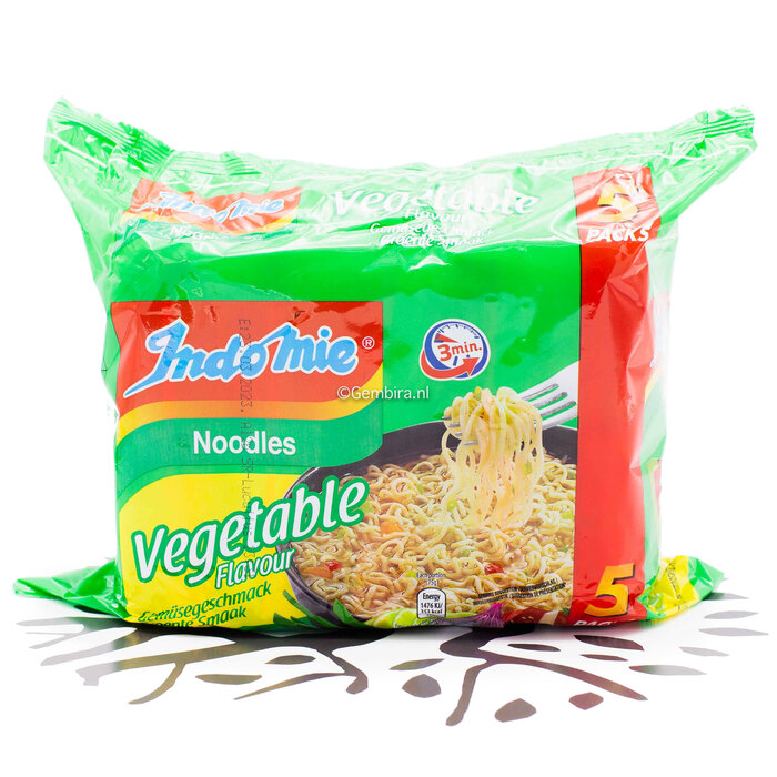 Indomie EU - Indomie vegetable 5 packs - 375g (75gx5) Instant Noodles