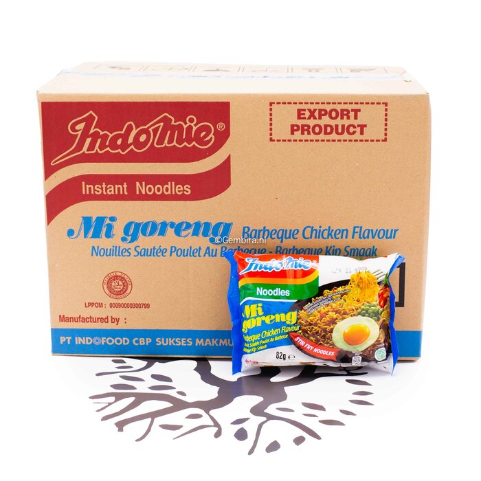 Indomie Indomie Mi Goreng Barbeque Chicken 82gr - 40 pieces - Export Indonesia