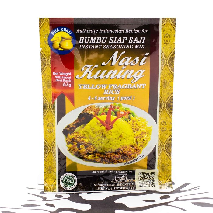 Dua Kuali Dua kuali Bumbu Nasi Kuning 67g