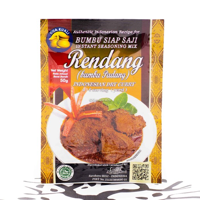 Dua Kuali Dua Kuali Rendang 50g