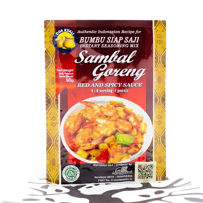 Dua Kuali Dua Kuali Sambal Goreng 50g