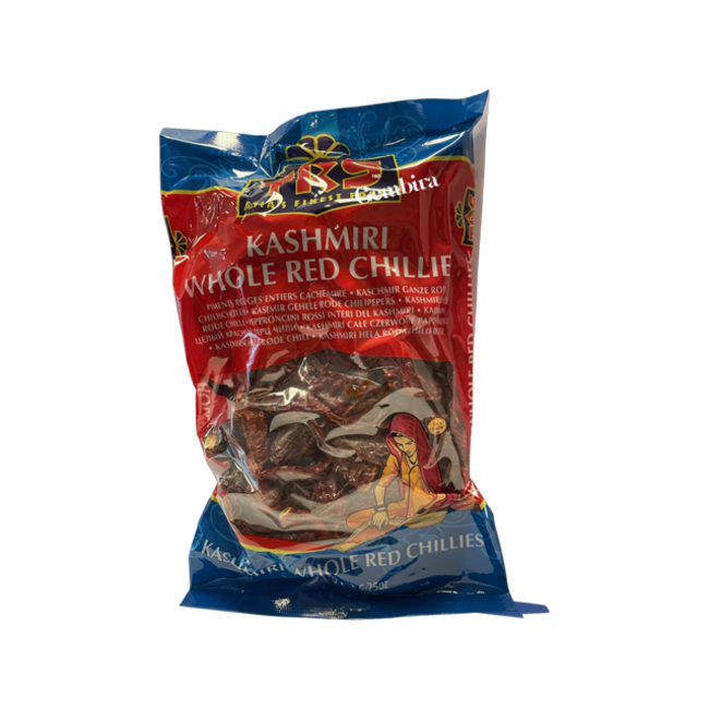 trs kashmiri whole red chillies 150g