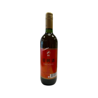 Shaohsing Chinese Rice Wine 700ml Ponkiy Lao - gold lid