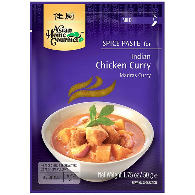 Asian Home Gourmet Indian Butter chicken 50g Tokogembira.nl