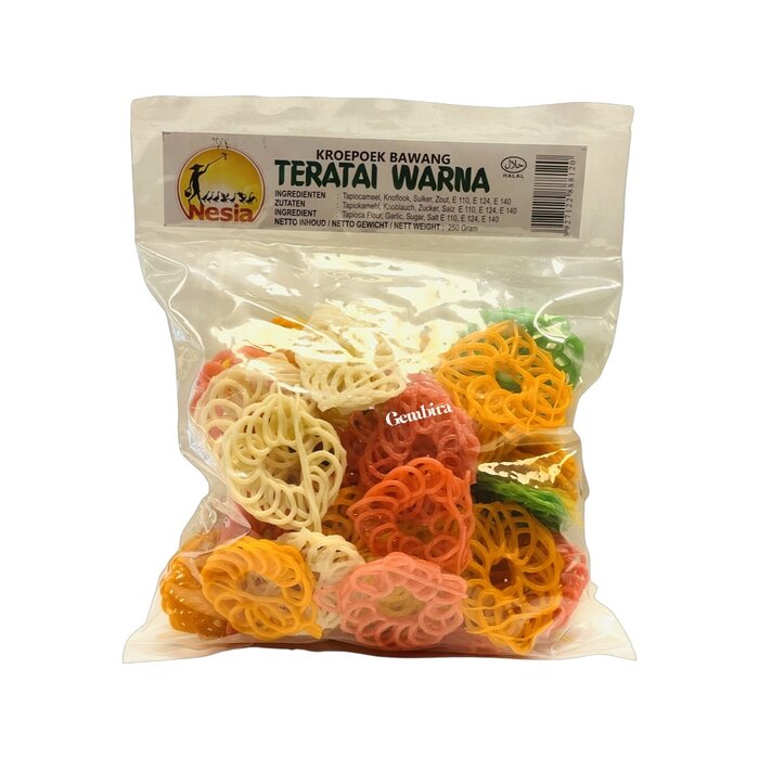 Nesia Teratai Warna kroepoek bawang 250g