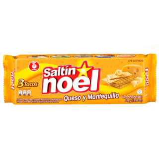 Saltin Noel Cheese Butter Crackers 385g Queso y Mantequilla