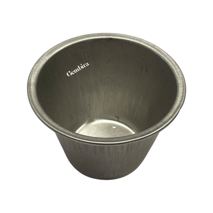 Kue Mangkok Aluminium vorm 6x4,5 cm GEEN gaten