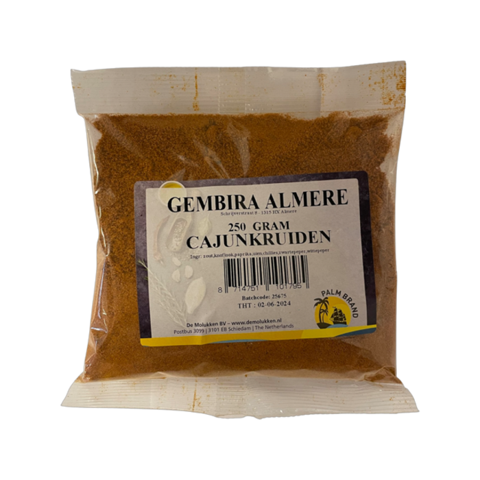 Gembira Almere Cajun spices 250 g Palm