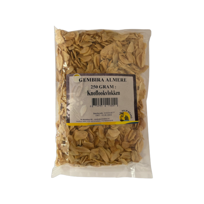 Knoflook vlokken 250g Palm