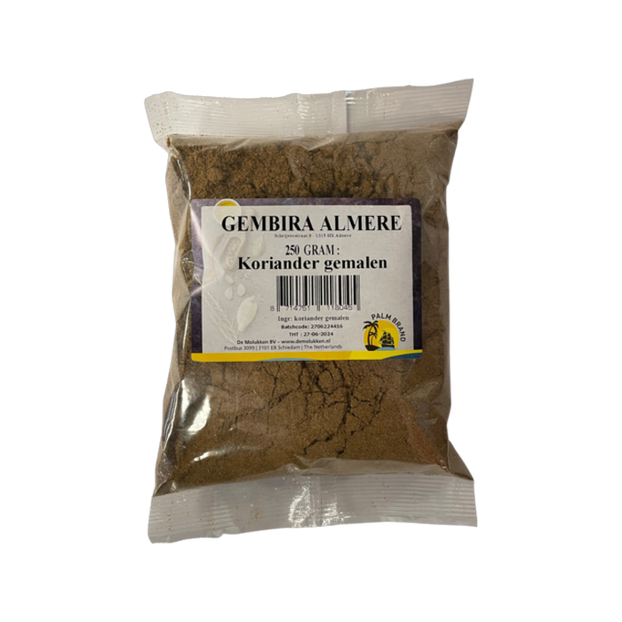 ketoembar / koriander gemalen 250g  Palm