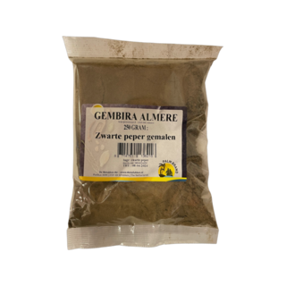 Zwarte peper gemalen 250g - Palm