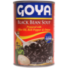 Goya Black Bean Soup 15 oz - 425g in rode blik