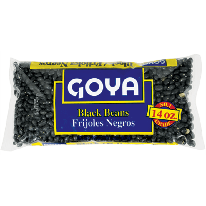 goya black beans 14oz (397g) droog in zak