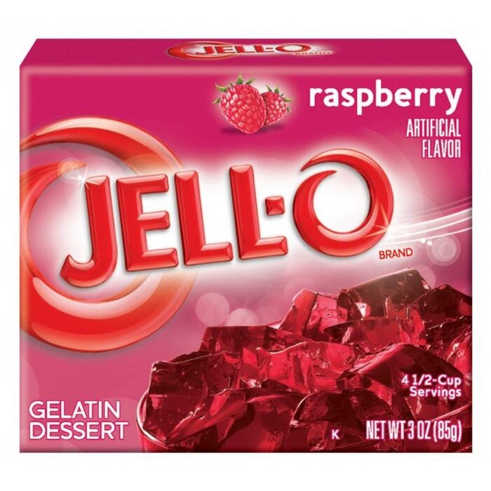 Jell-O Jell-o Raspberry Gelatin 85gr | 3 OZ