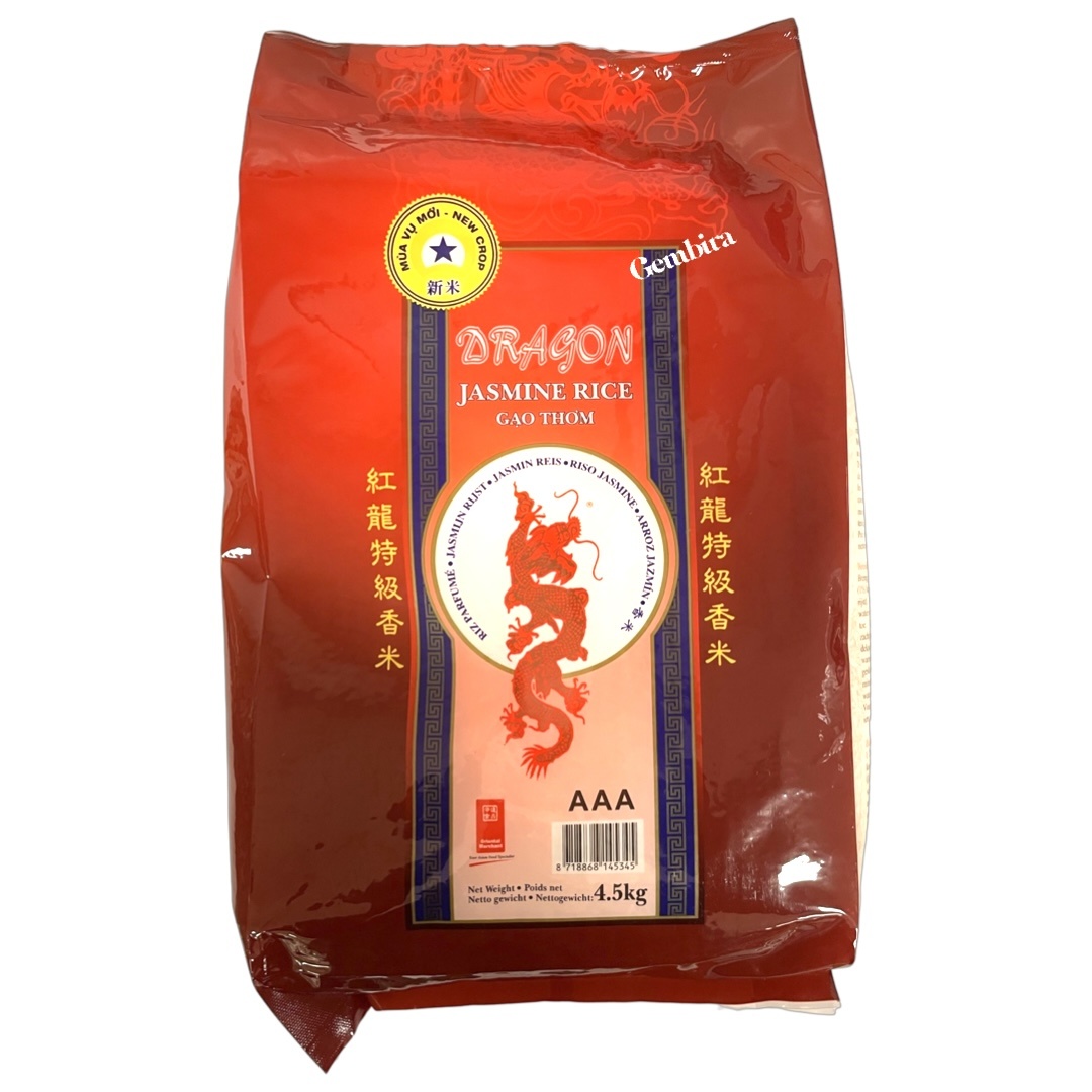 Red Dragon Jasmine Rice 4.5kg Tokogembira.nl