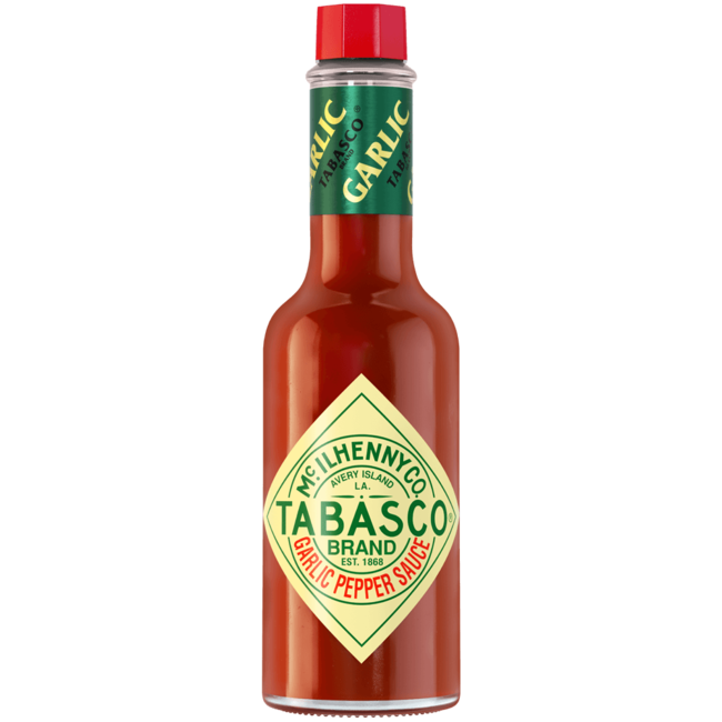 Tabasco Garlic Pepper Sauce Mild 60ml Tokogembira.nl