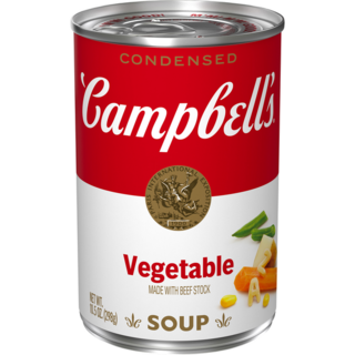 campbell's VEGetable with BEEF stock soup 298g