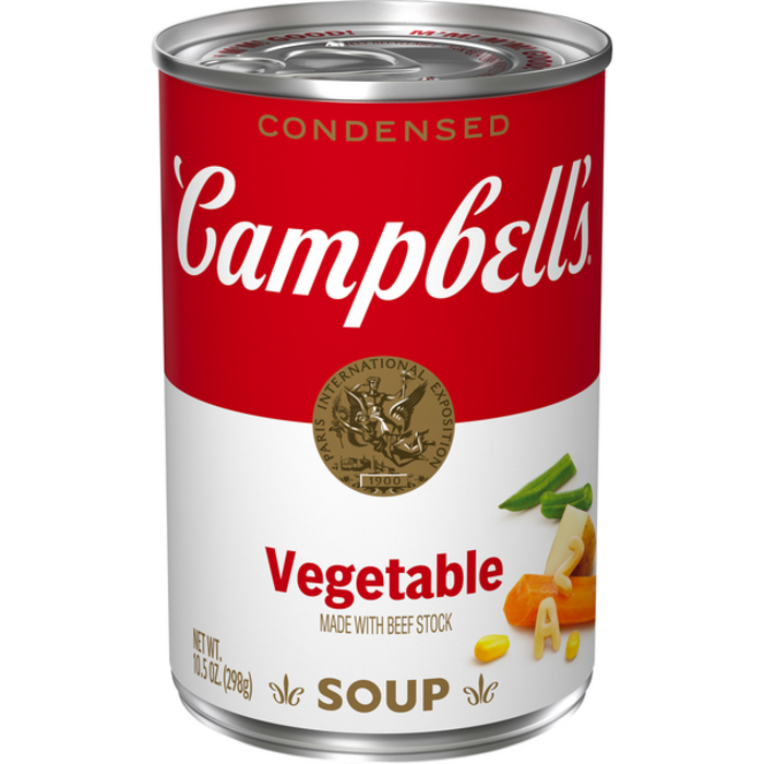 campbell's VEGetable with BEEF stock soup 298g