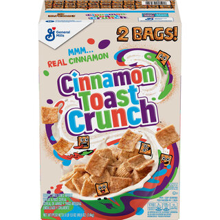 OUTLET: Cinnamon toast Crunch 49.5 oz - 1.4kg General Mills THT:10-12-2025