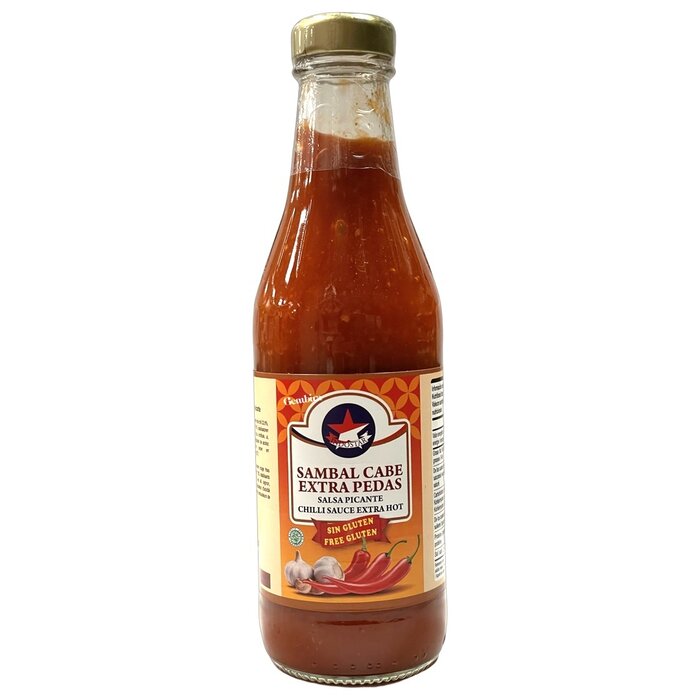 Sambal Cabe Extra Pedas 400ml Indostar