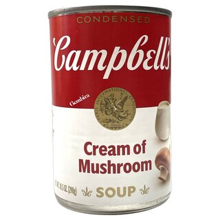 OUTLETcampbell cream of mushroom 10.5 oz - 298g THT: 28-05-2025