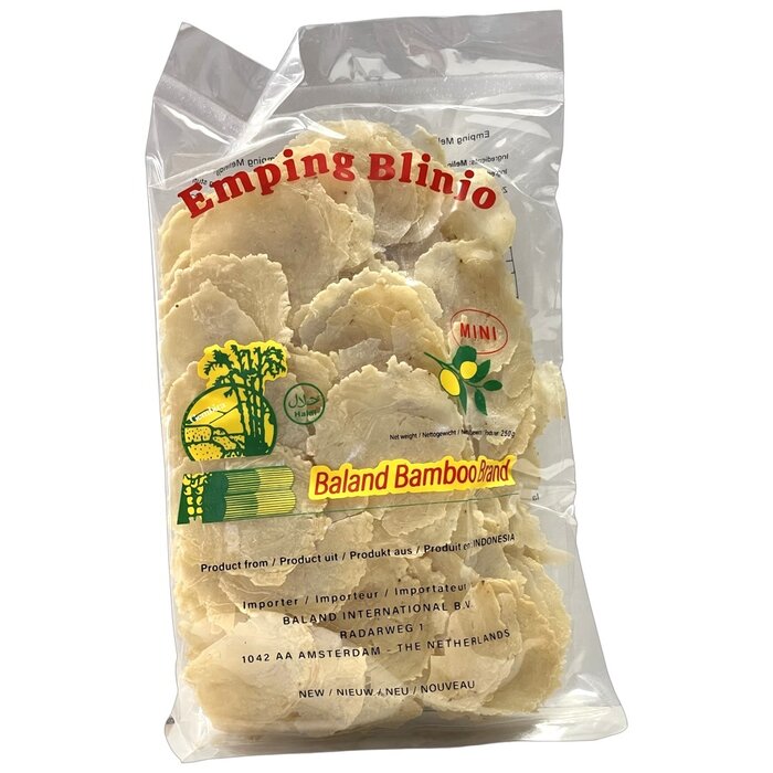 Emping Blinjo Mini 250g Baland Bamboo Brand