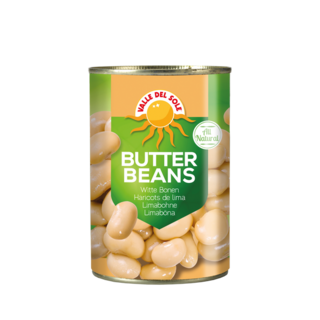Valle Del Sole Butter Beans 400g Valle Del Sole - tin