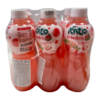kato strawberry 6 pack x 320ml with nata de coco