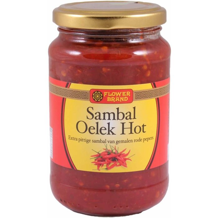 Flower Brand Sambal Oelek Hot 375g Flower brand