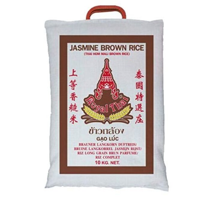 Royal Thai Brown Rice 10kg Zilvervliesrijst